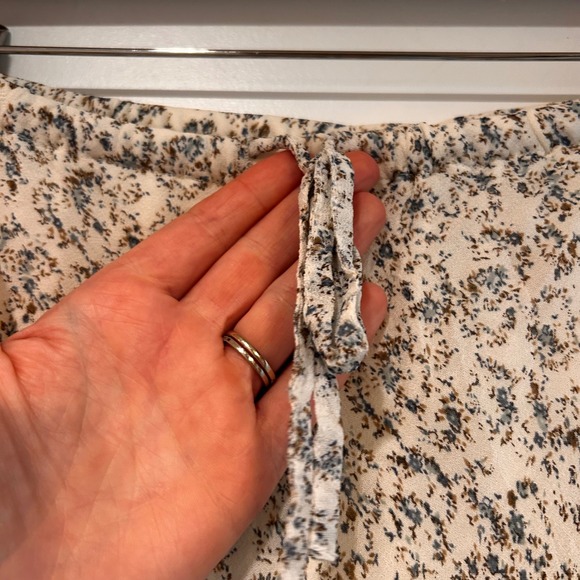 Vintage Newport Y2K Floral Fairy Midi Skirt Women 10 Cottagecore Romantic Dainty - Picture 4 of 9